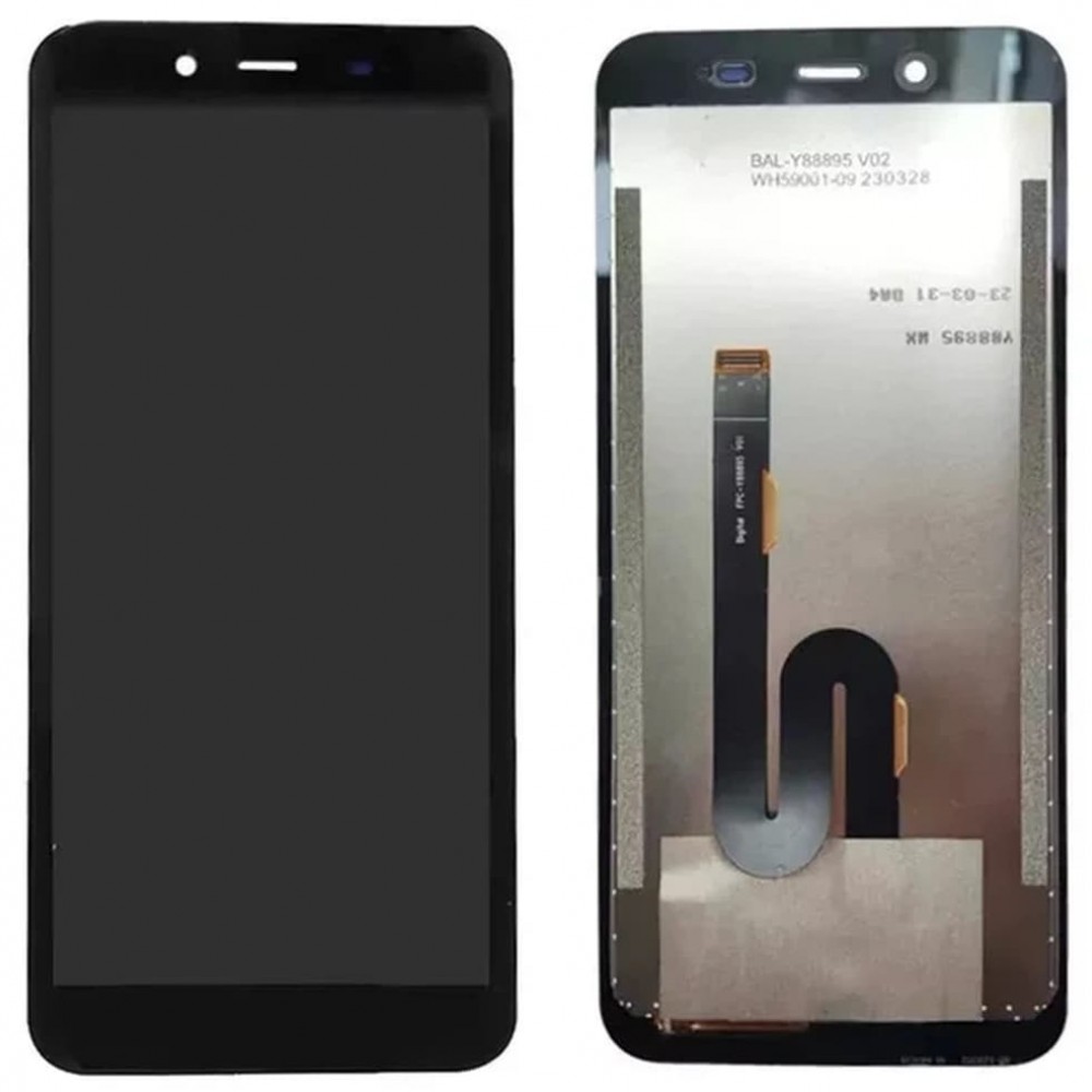 Дисплей для Ulefone Power Armor 16 Pro, с тачскрином, черный фото 1