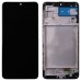 Дисплей для Samsung M225 Galaxy M22, с тачскрином и рамкой в сборе, цвет черный, OLED миниатюра 1