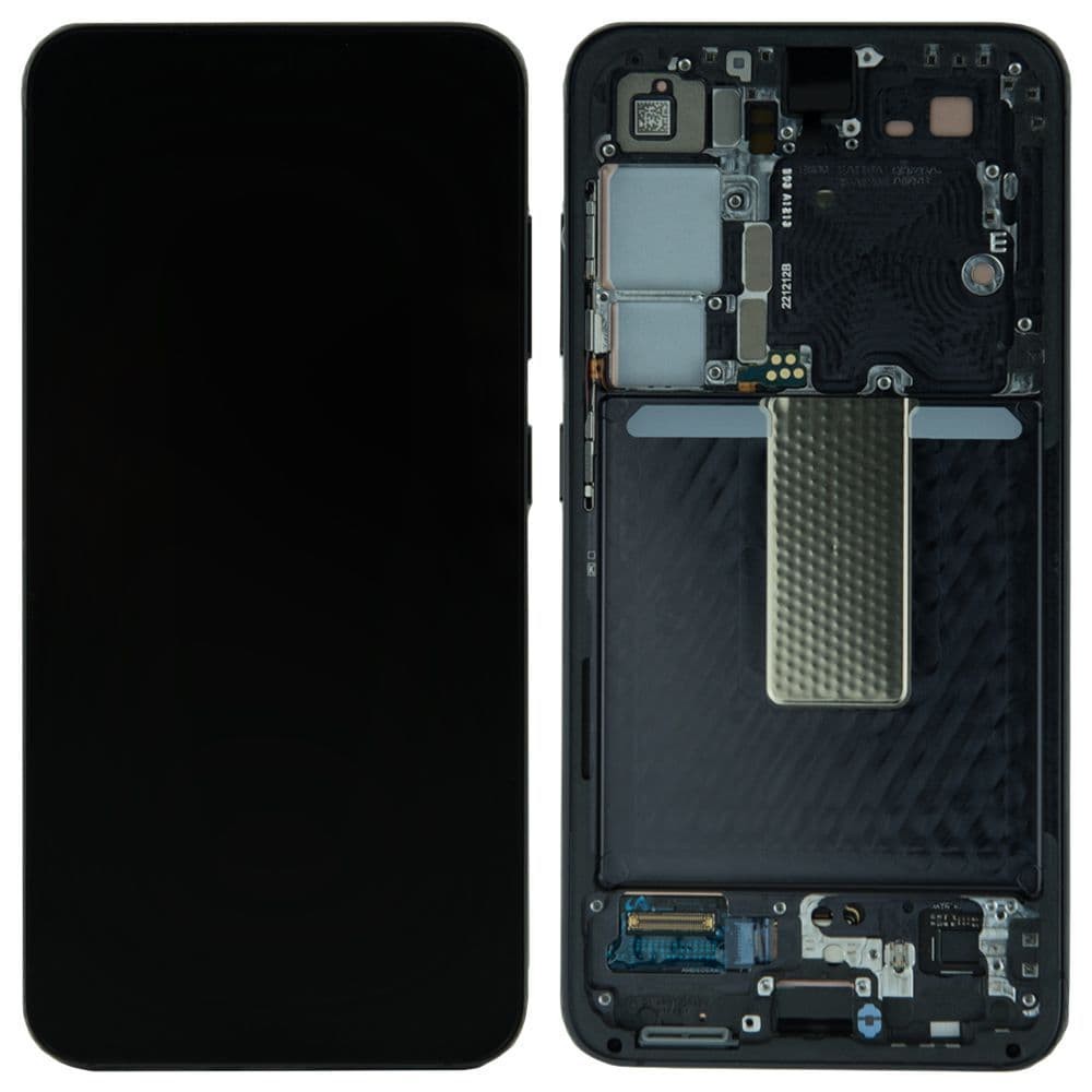 LCD Samsung S911 Galaxy S23 2023 (GH82-30480A) + Touchscreen with Frame (black) Service Original фото 1 Дисплей для Samsung S911 Galaxy S23 2023 (GH82-30480A), с тачскрином и рамкой в сборе, цвет черный, сервисный оригинал фото 1