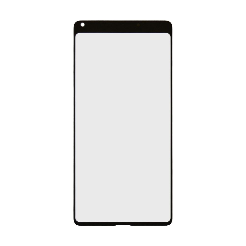 Скло для Xiaomi Mi Mix 2, колір чорний фото 1