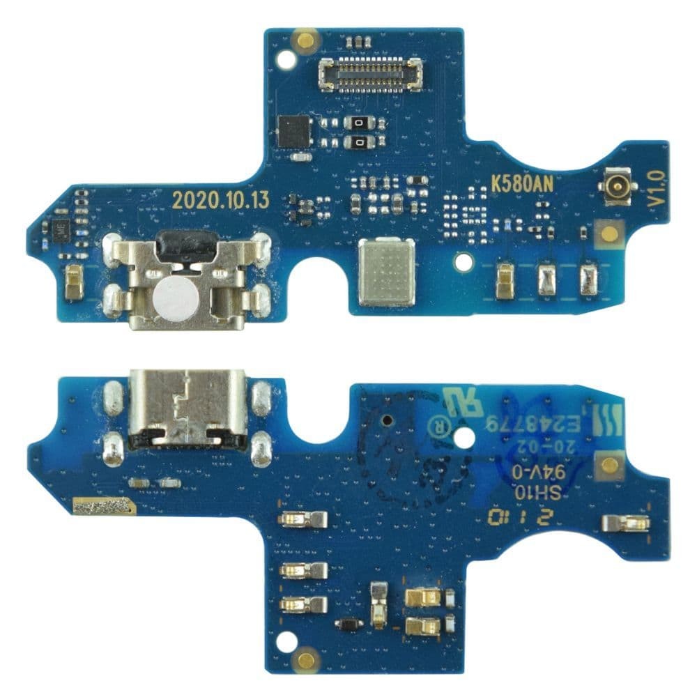 Разъем зарядки для Nokia 1.4, с нижней платой фото 1