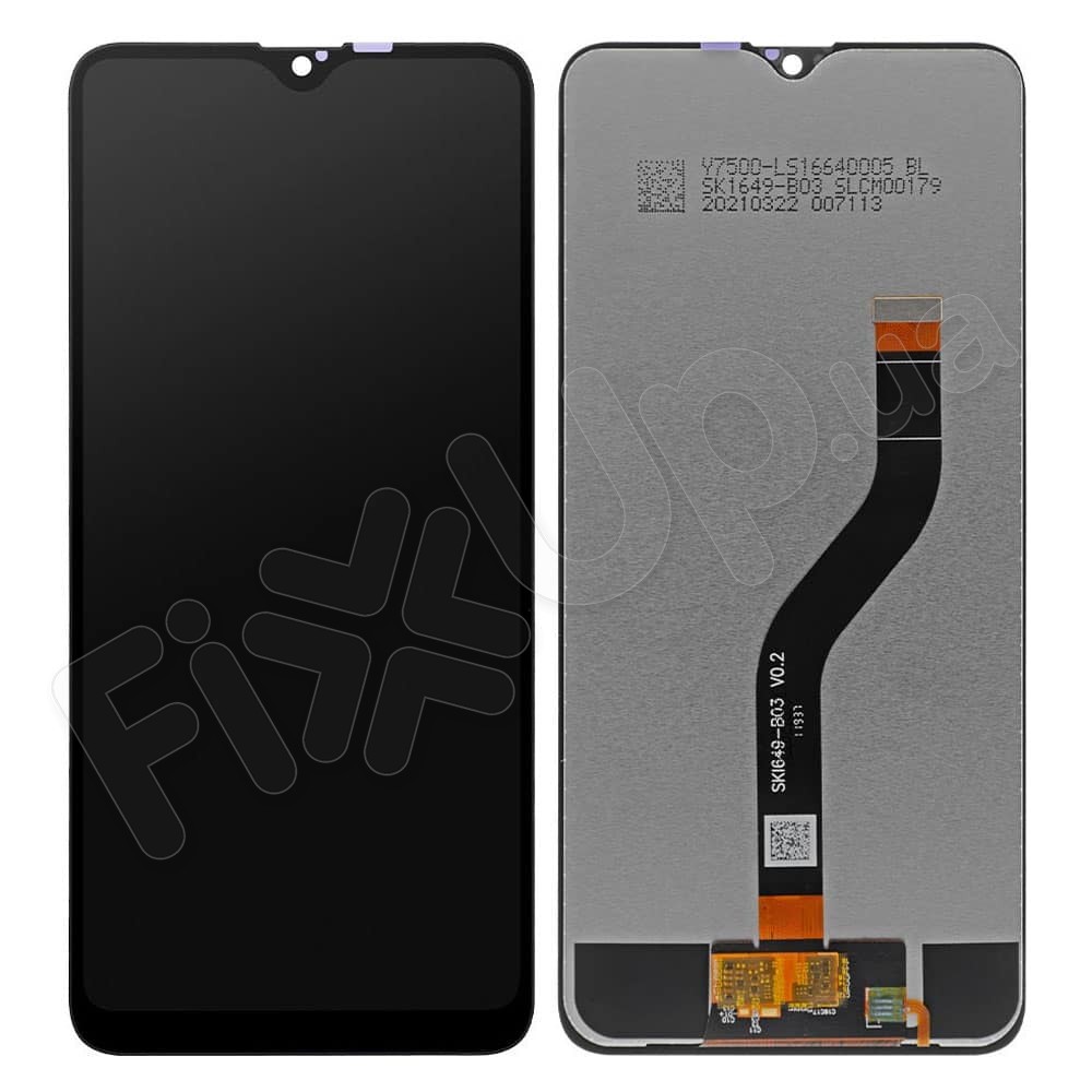 Дисплей Samsung A207F / DS Galaxy A20s 2019 з тачскрином в зборі, колір чорний, сервісний оригінал фото 1
