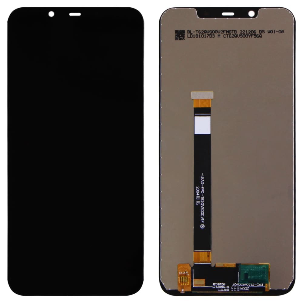 Дисплей для Nokia 8.1 Dual Sim/X7 TA-1119, с тачскрином в сборе, цвет черный фото 1