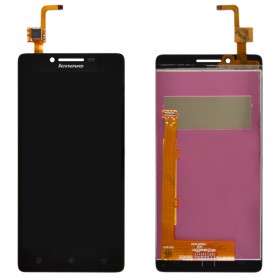 Дисплей Lenovo K3 A6000 (A6010) с тачскрином в сборе, китай,  цвет черный, без рамки