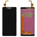 LCD Lenovo K3/A6000/A6010 + Touchscreen (black) миниатюра 1 Дисплей Lenovo K3 A6000 (A6010) з тачскрином у зборі, колір чорний миниатюра 1
