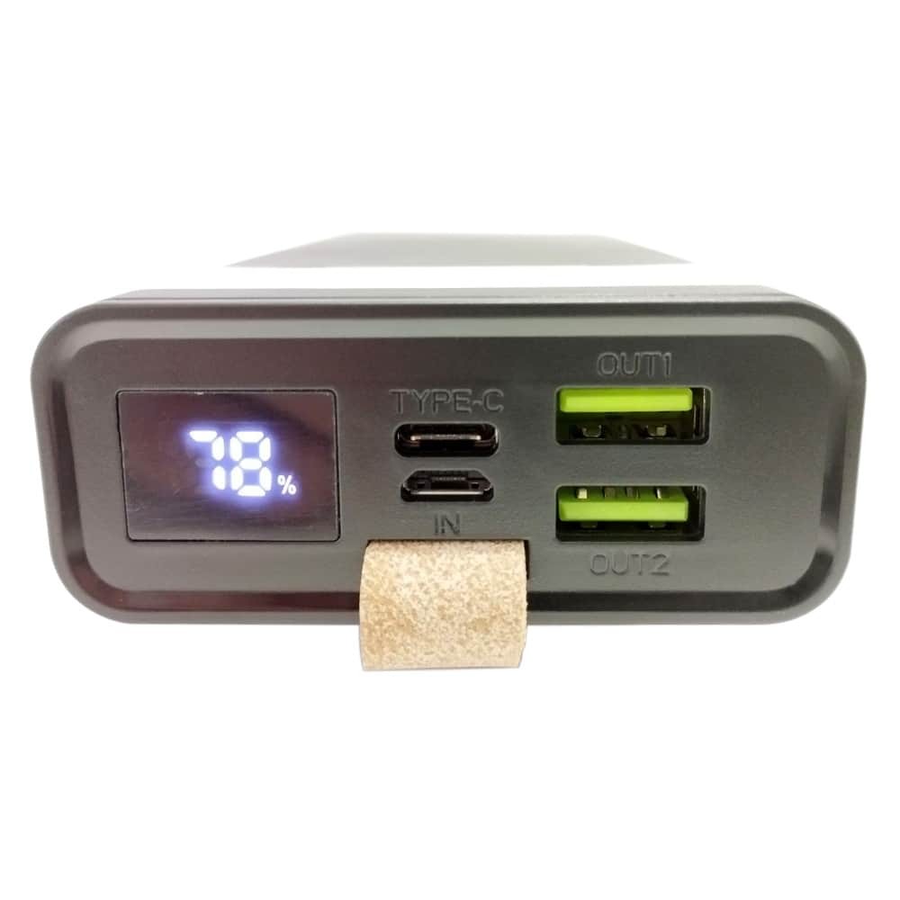 Павербанк TOTA, PD 22.5 W, 20000 mAh, цвет черный фото 2