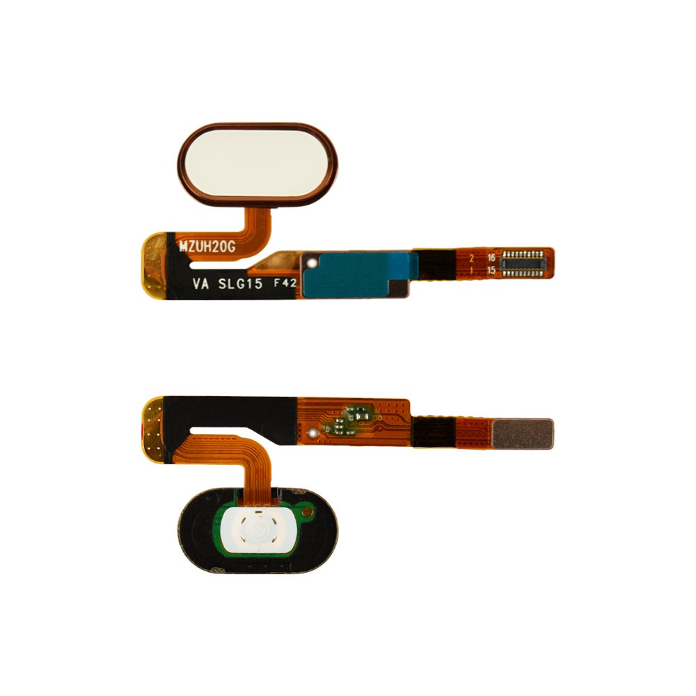 Шлейф для Meizu Pro 6 с кнопкой Home, цвет золотой фото 1