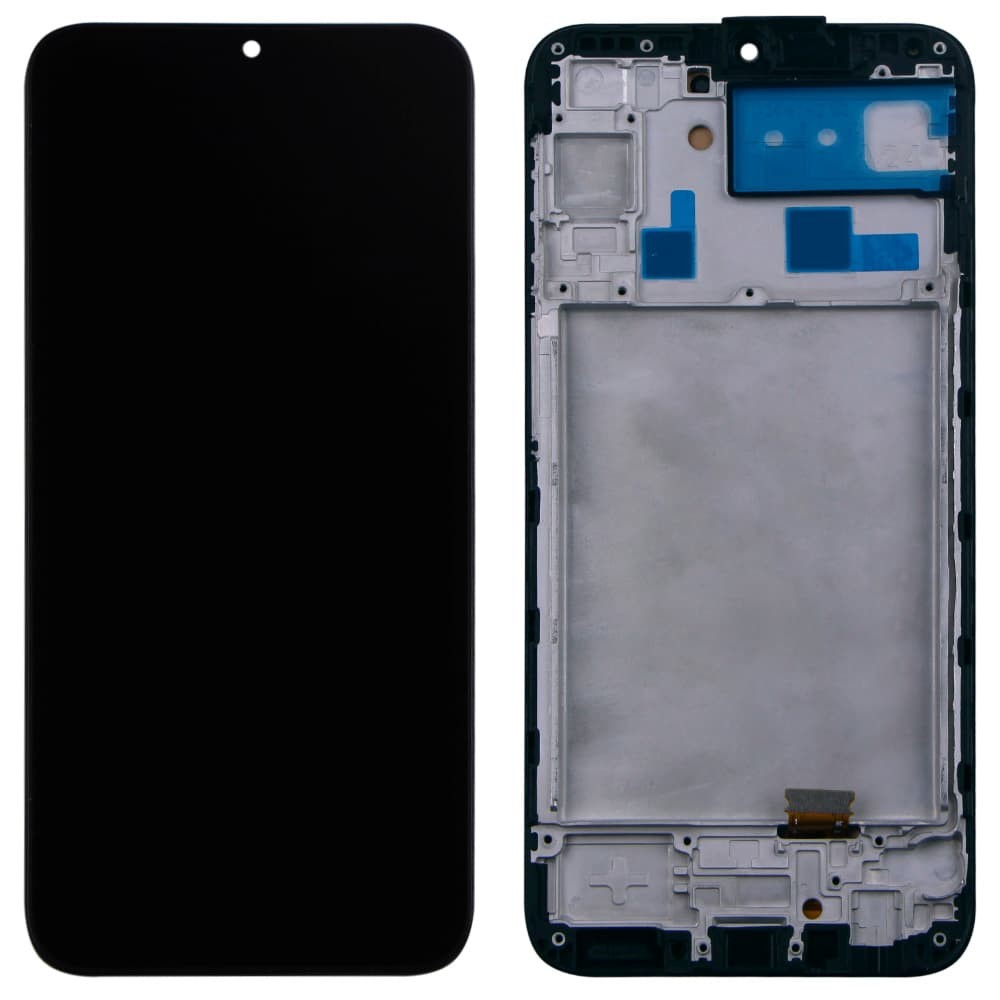 Дисплей для Samsung A245 Galaxy A24 2023, з тачскріном і рамкою в зборі, колір чорний, IPS фото 1