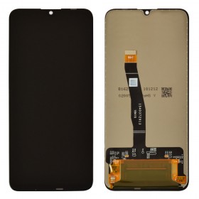 Дисплей для Huawei P Smart 2019/P Smart 2020  (POT-L21/POT-LX1/POT-LX1A) с тачскрином в сборе, оригинал,  цвет черный, без рамки