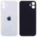 Задня кришка для iPhone 12, колір білий, з великим отвором під камеру миниатюра 1