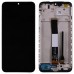 Дисплей для Xiaomi Redmi 9A, Redmi 9C, Redmi 10A, Poco C3 с тачскрином и рамкой в сборе, цвет черный, оригинал миниатюра 1