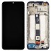 Дисплей для Xiaomi Redmi 9A, Redmi 9C, Redmi 10A, Poco C3 с тачскрином и рамкой в сборе, цвет черный миниатюра 1