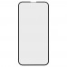 Захиснее скло для iPhone 13/13 Pro/iPhone 14 (6,1) 3D, колір чорний миниатюра 1