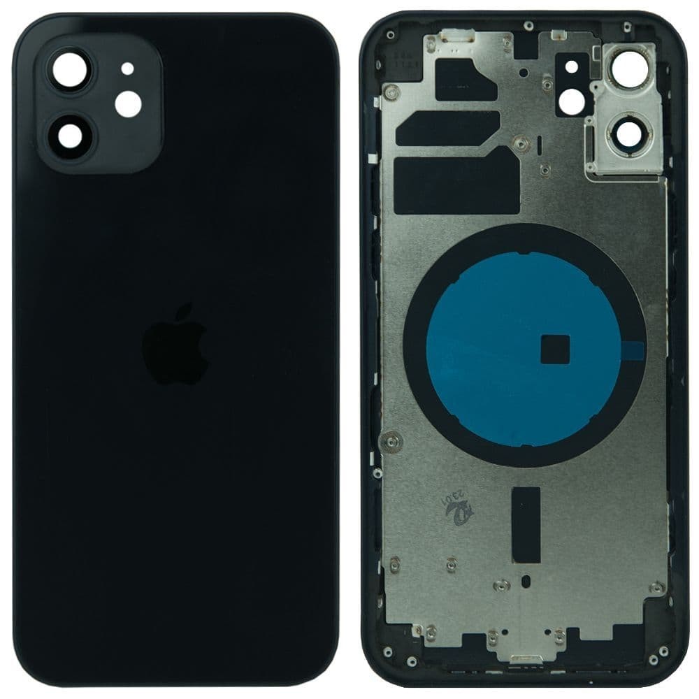 Корпус для iPhone 12, колір чорний фото 1