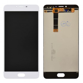 Дисплей Meizu U20 с тачскрином в сборе, УЦЕНКА, без рамки,  цвет белый, оригинал
