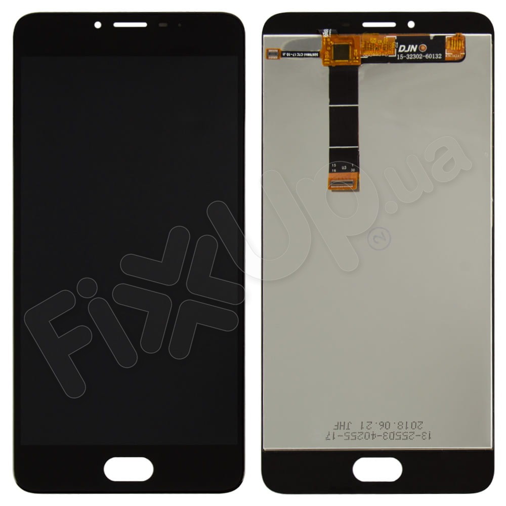Дисплей для Meizu U20 з тачскрином у зборі, колір чорний, Orig PRC, уцінка фото 1