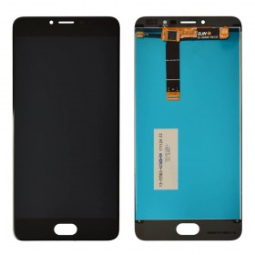 Дисплей Meizu U20 с тачскрином в сборе, УЦЕНКА, без рамки, оригинал,  цвет черный