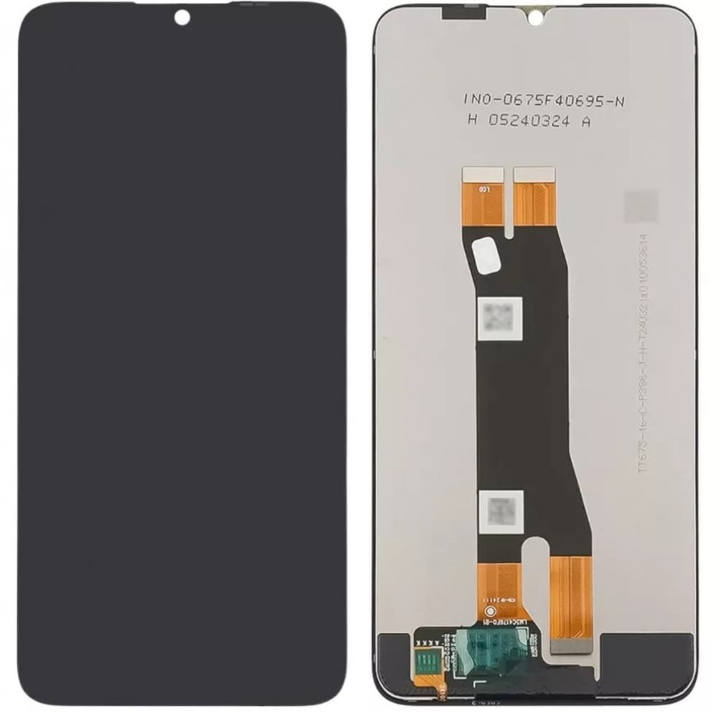 Дисплей для ZTE Blade A35/ A55, с тачскрином в сборе, цвет черный, уценка фото 1