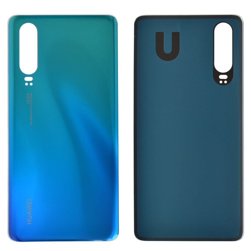 Задняя крышка для Huawei P30, цвет синий, оригинал фото 1