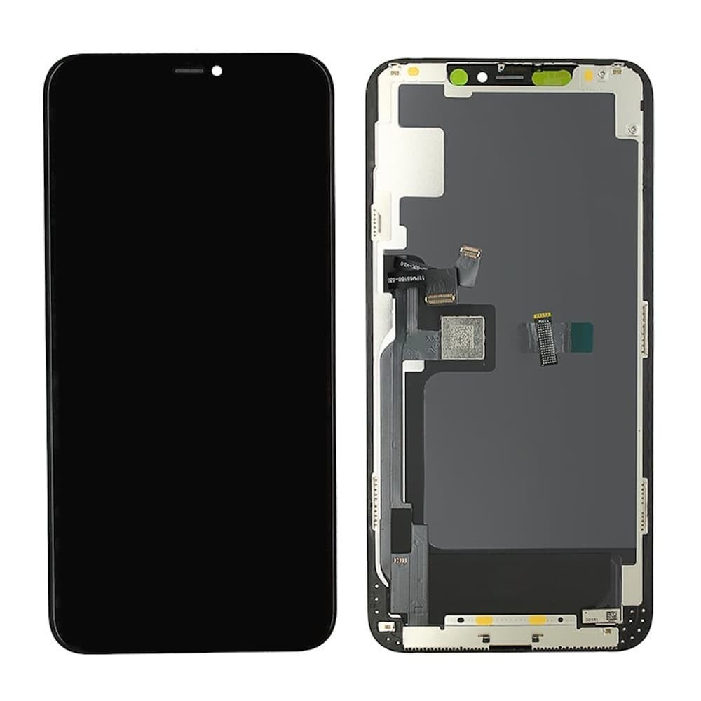 Дисплей для iPhone 11 Pro Max з тачскріном в зборі, колір чорний, DD-OLED фото 1