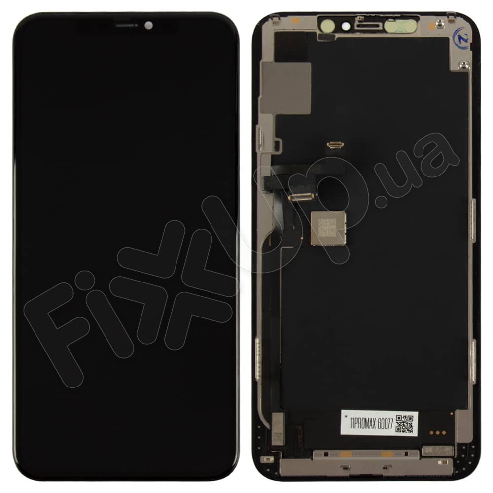 LCD iPhone 11 Pro Max (6.5) + Touchscreen (black) Original change glass фото 1 Дисплей для iPhone 11 Pro Max (6.5) с тачскрином в сборе, цвет черный, оригинал с замененным стеклом фото 1