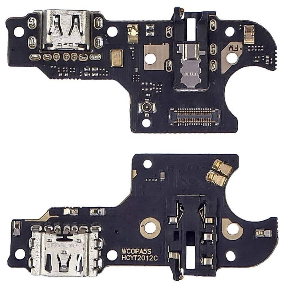 Разъем зарядки для Oppo A5s, с нижней платой фото 1