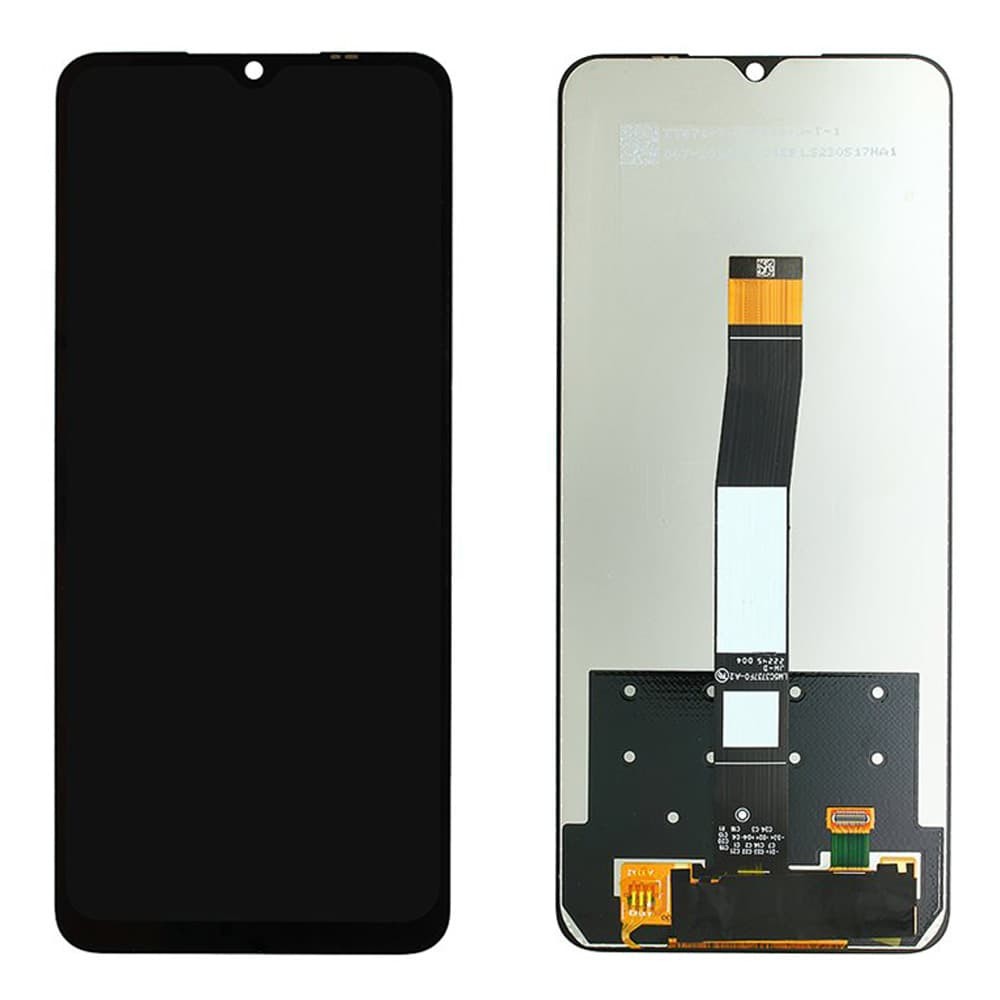 Дисплей для UMIDIGI Bison F3s, з тачскріном в зборі, колір чорний фото 1