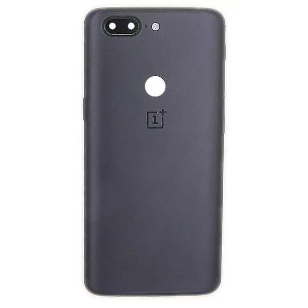 Задняя крышка для OnePlus 5T (A5010), цвет черный фото 1