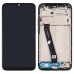 Дисплей для Xiaomi Redmi 7 з тачскрином та рамкою в зборі, колір чорний миниатюра 1