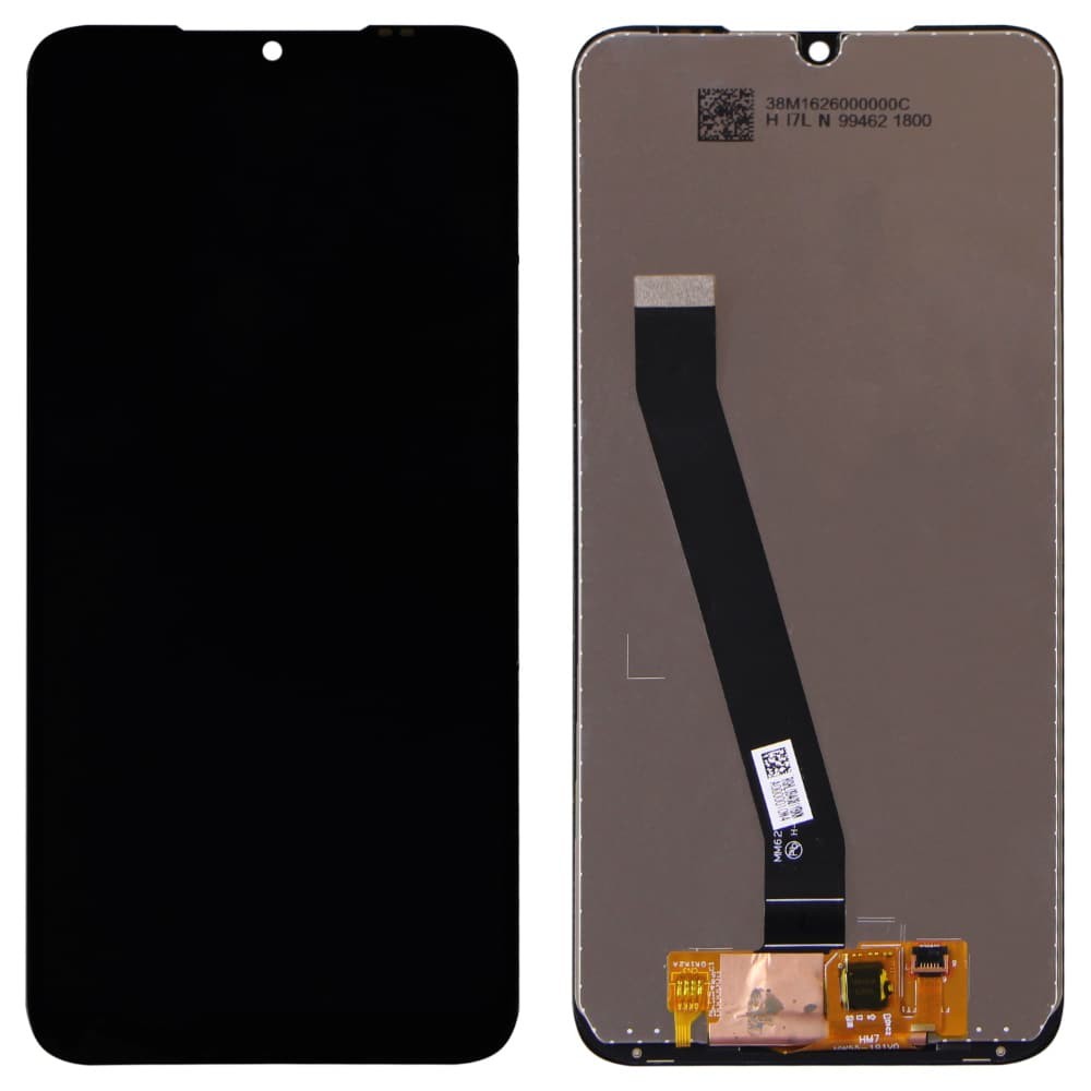 Дисплей для Xiaomi Redmi 7 с тачскрином в сборе, цвет черный, оригинал с замененным стеклом фото 1
