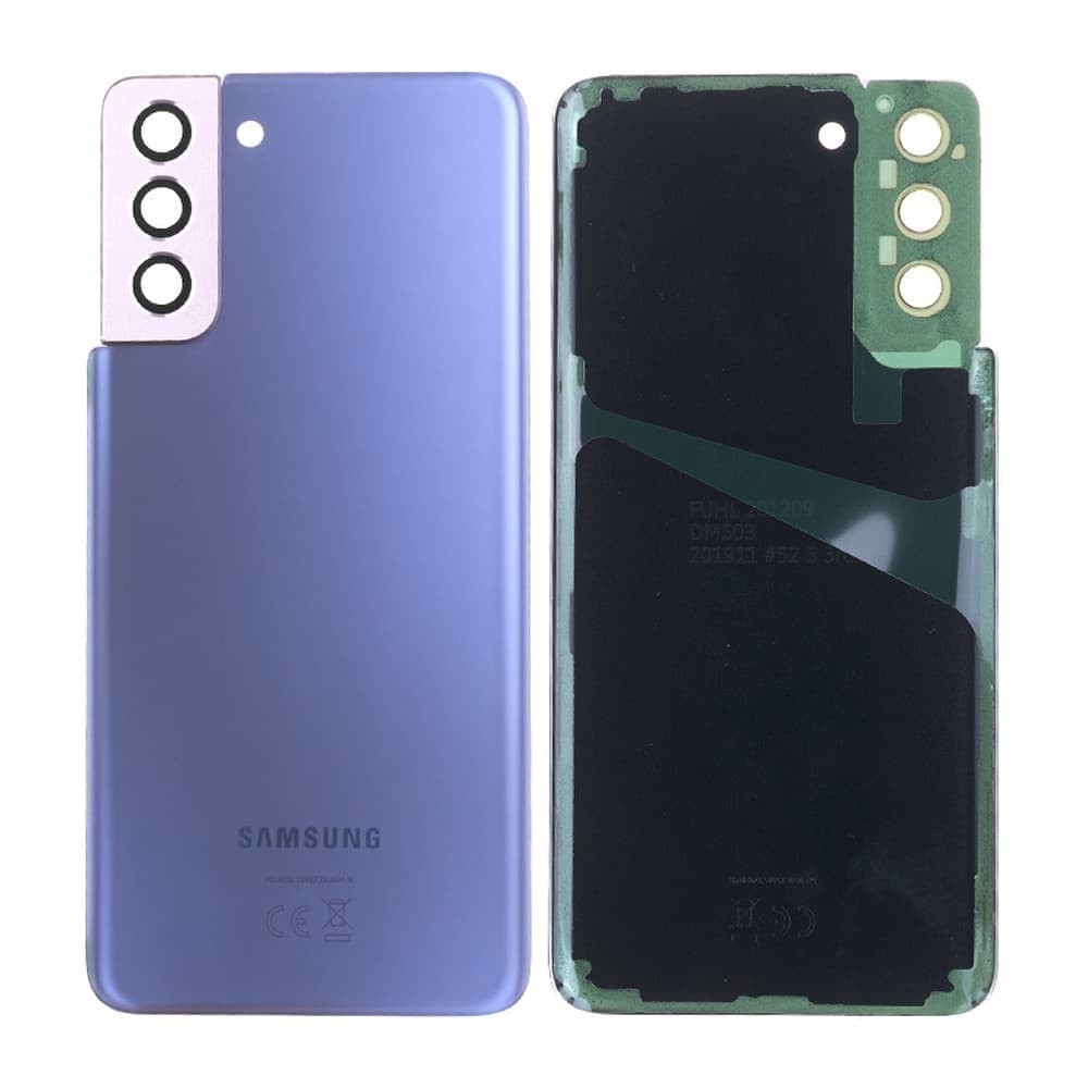 Задня кришка для Samsung G996 Galaxy S21 Plus (GH82-24505B), колір фіолетовий, сервісний оригінал фото 1