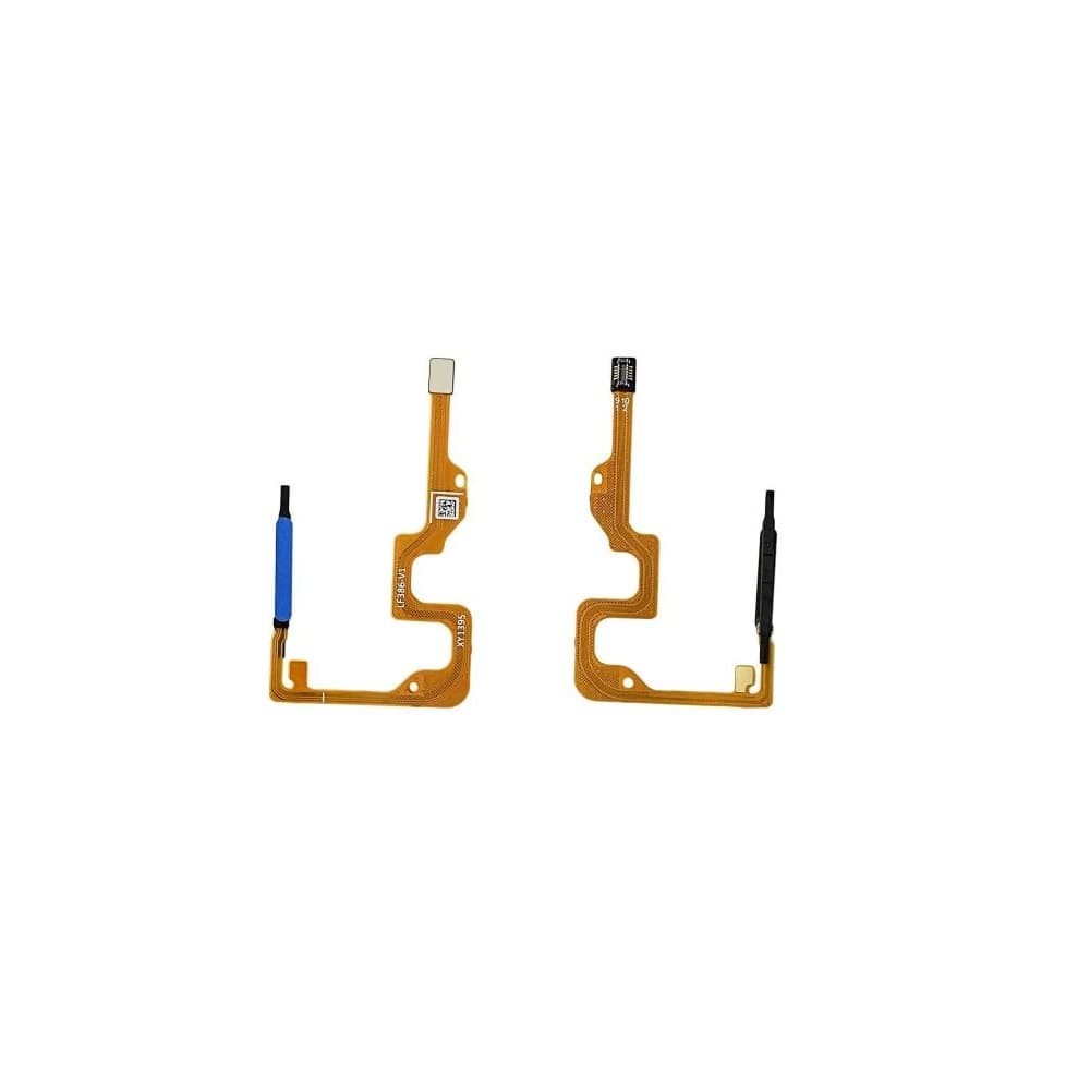 Шлейф для Huawei Honor X7 + Touch ID, цвет синий фото 1