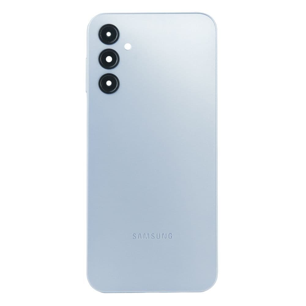 Задняя крышка для Samsung A146 Galaxy A14 5G, со стеклом камеры, цвет серебро фото 1