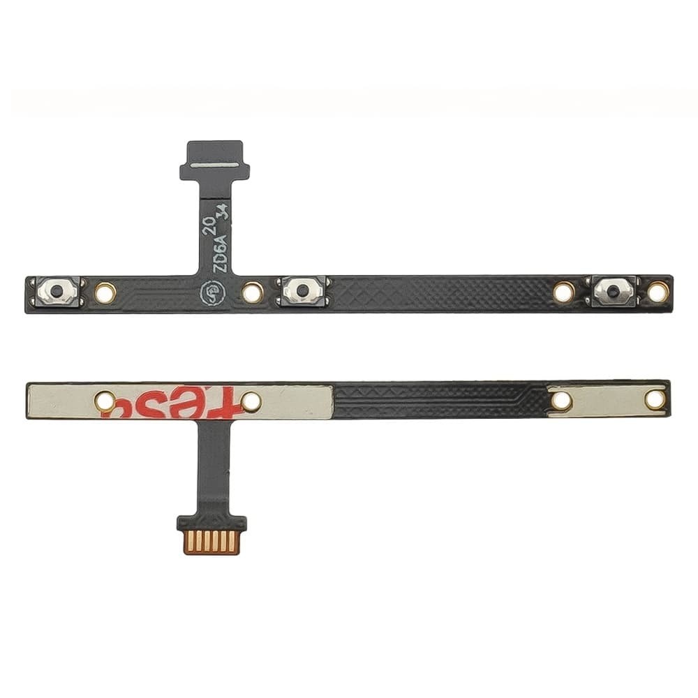 Шлейф для ZTE Blade V30 с кнопками включения и регулировки громкости фото 1