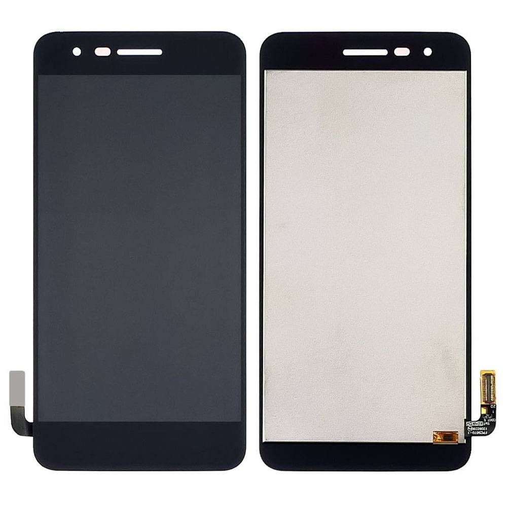 Дисплей для LG K8 2018 MX210 з тачскрином у зборі, колір чорний фото 1
