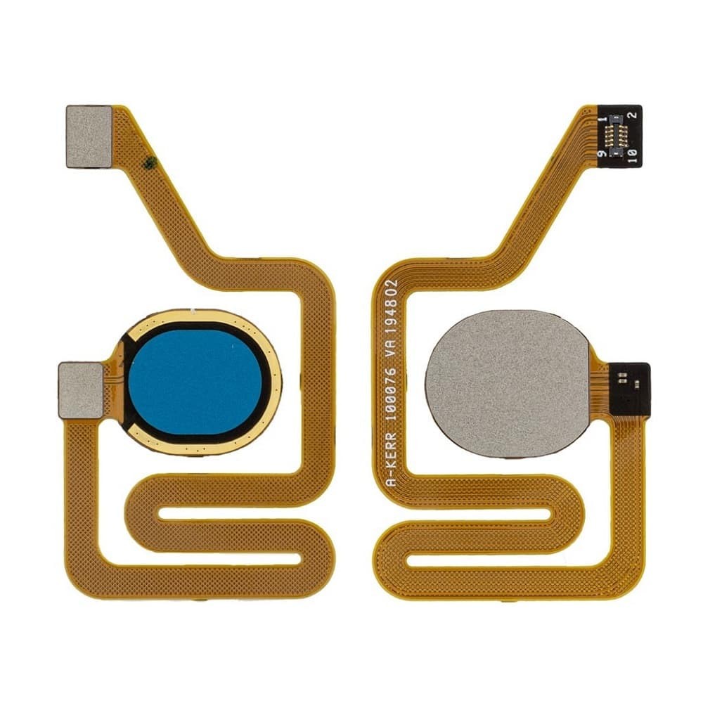 Шлейф для ZTE Blade A7s 2020/ V10 Vita, с Touch ID, цвет синий фото 1