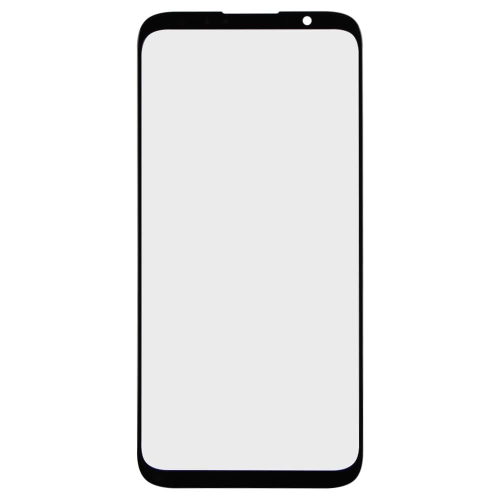 Скло корпусу для Meizu 16th + OCA, колір чорний фото 1