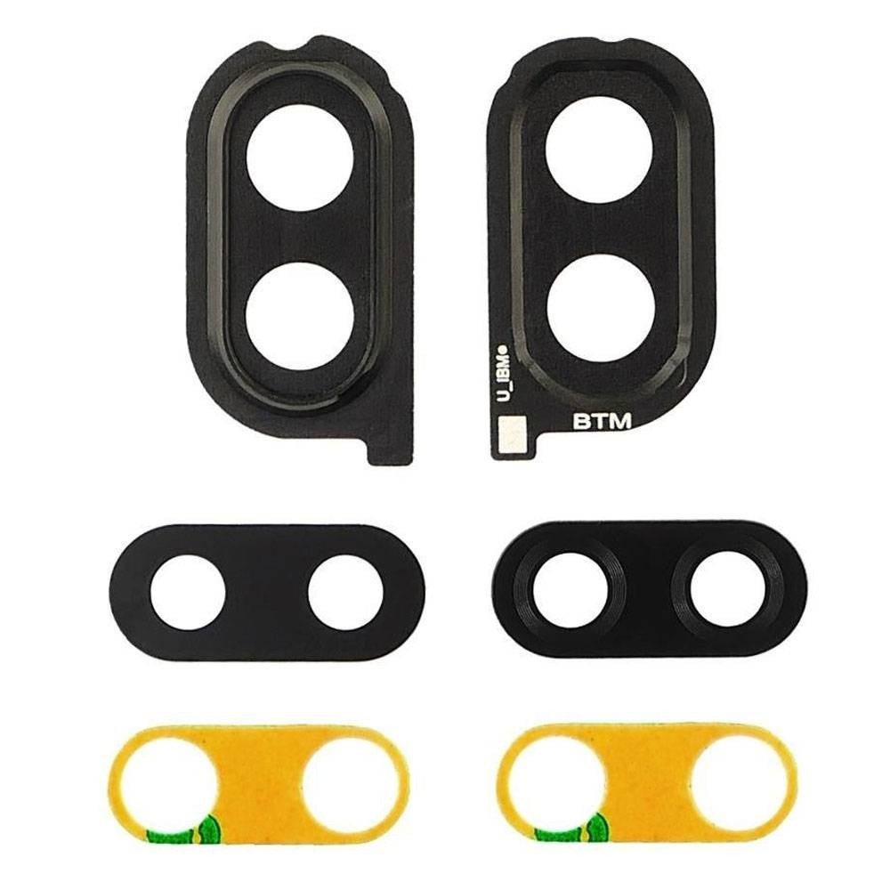 Стекло камеры для Samsung M105 Galaxy M10 2019, с рамкой, цвет черный фото 1