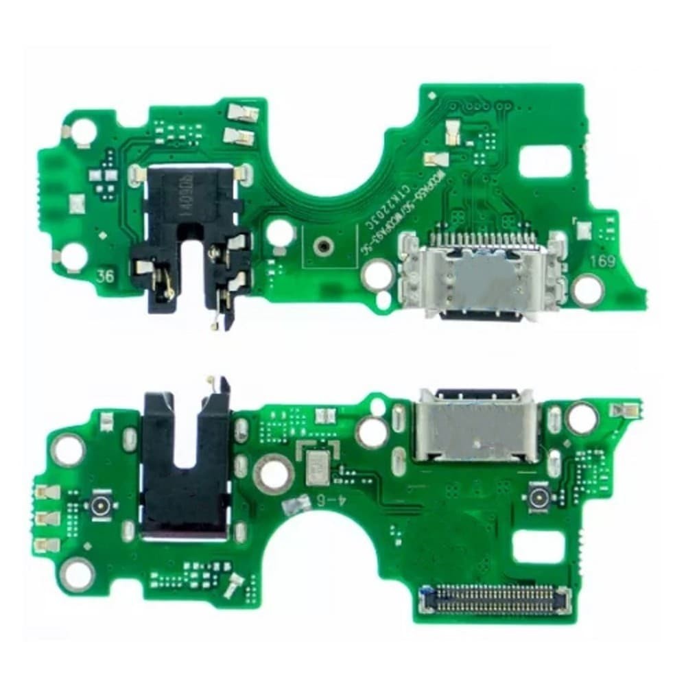 Роз'єм зарядки для Oppo A54 5G/ A74 5G/ A94 5G, з нижньою платою фото 1