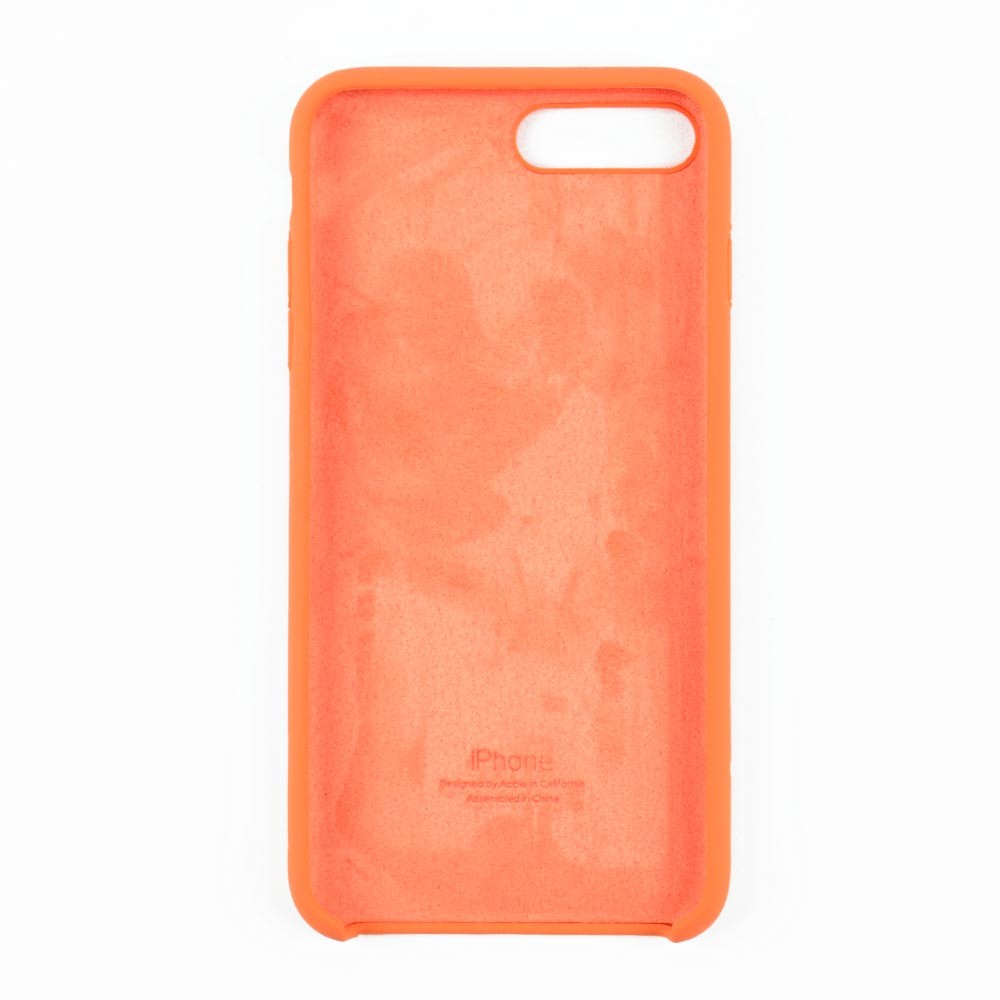 Силіконовий чохол для iPhone 7 Plus (5.5), 8 Plus (5.5), оригінал, колір помаранчевий фото 3