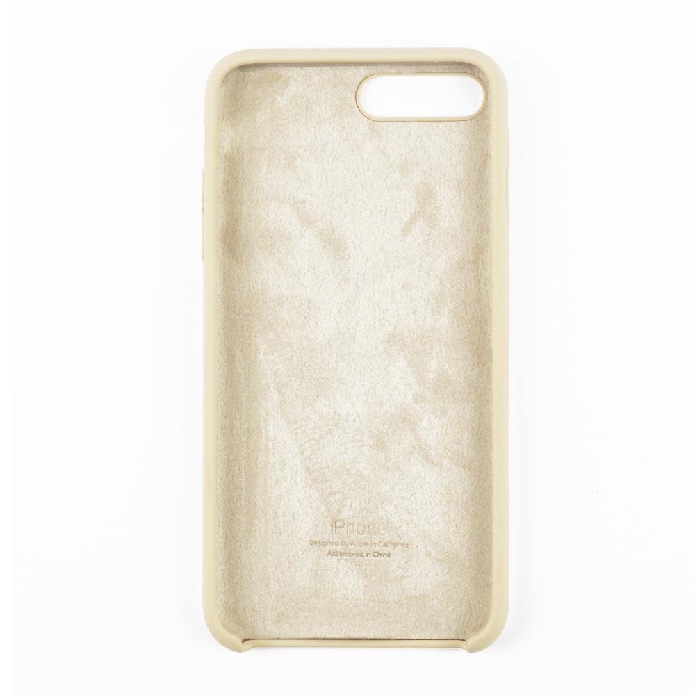 Силіконовий чохол для iPhone 7 Plus (5.5)/8 Plus (5.5), оригінал, колір ivory фото 3