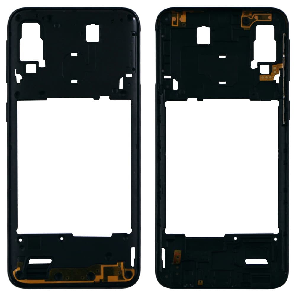 Рамка для Samsung A405 Galaxy A40, цвет черный фото 1