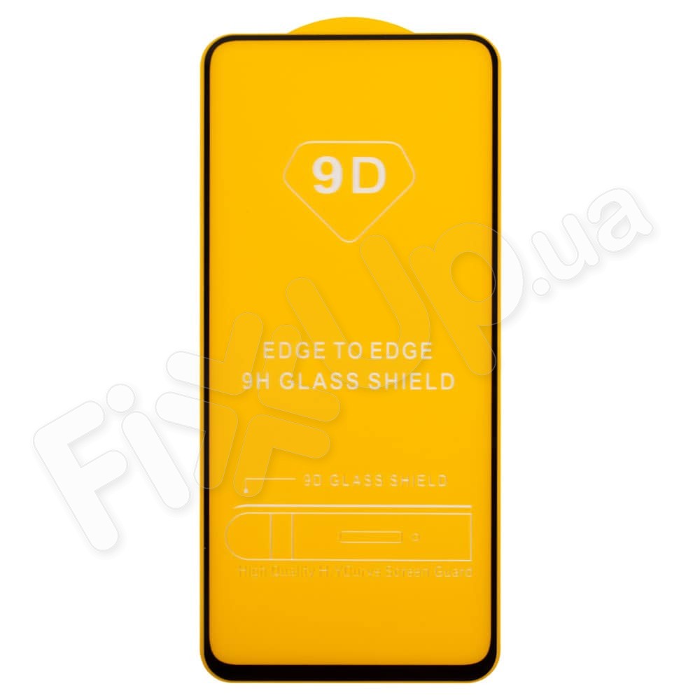 Защитное стекло для Huawei P Smart 2021, Y7A, Honor 10X lite 3D, цвет черный фото 1