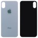 Back Cover iPhone X (5.8) (silver) big hole миниатюра 1 Задня кришка для iPhone X (5.8), колір срібло, з великим отвором під камеру миниатюра 1