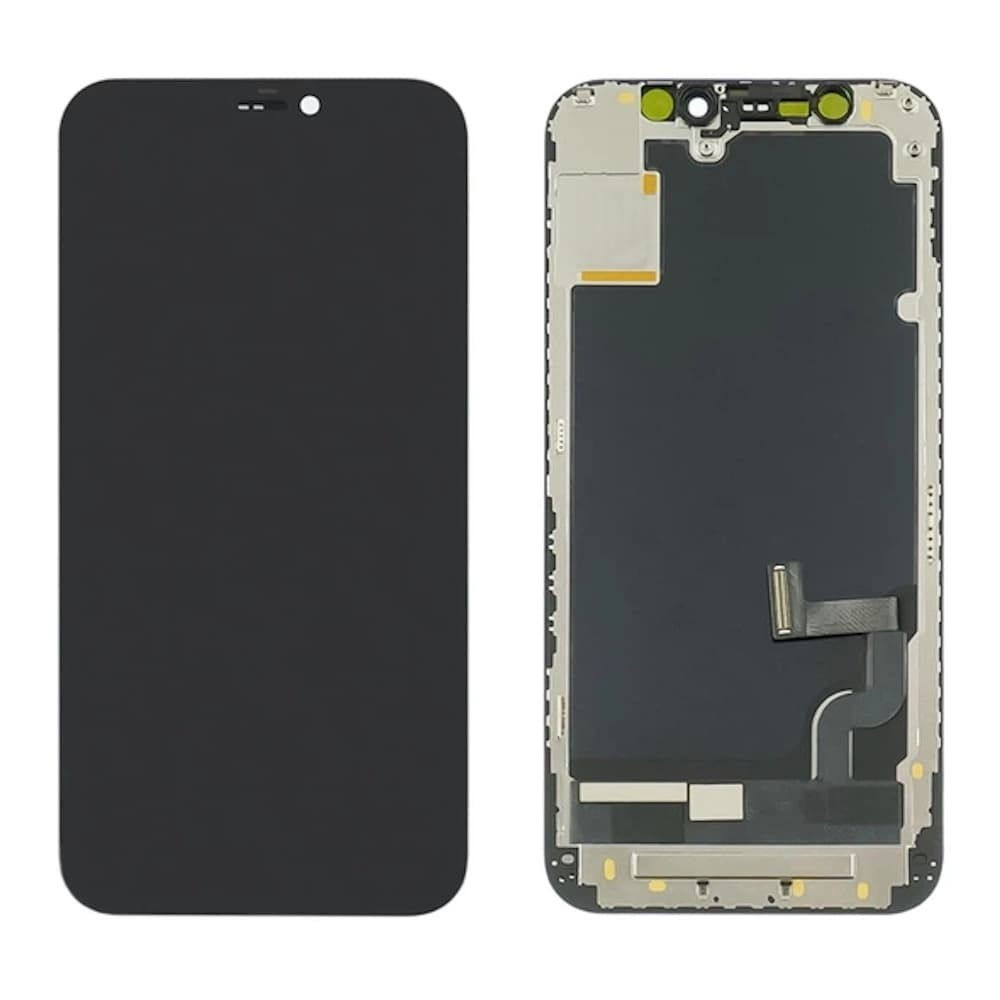 Дисплей для iPhone 12 mini, з тачскріном в зборі, колір чорний, Incell фото 1