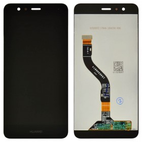 Дисплей Huawei P10 Lite (WAS-L21/WAS-LX1/WAS-LX1A) с тачскрином в сборе, без рамки, оригинал замененное стекло,  цвет черный