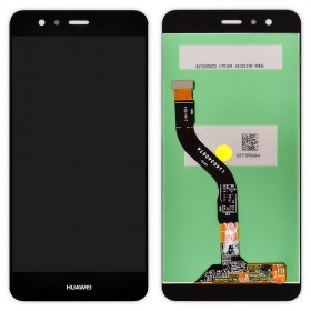 Дисплей Huawei P10 Lite (WAS-L21/WAS-LX1/WAS-LX1A) с тачскрином в сборе, китай,  цвет черный, без рамки