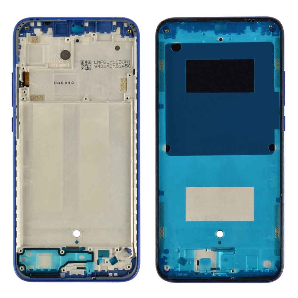 Рамка для Xiaomi Redmi 7, колір синій фото 1