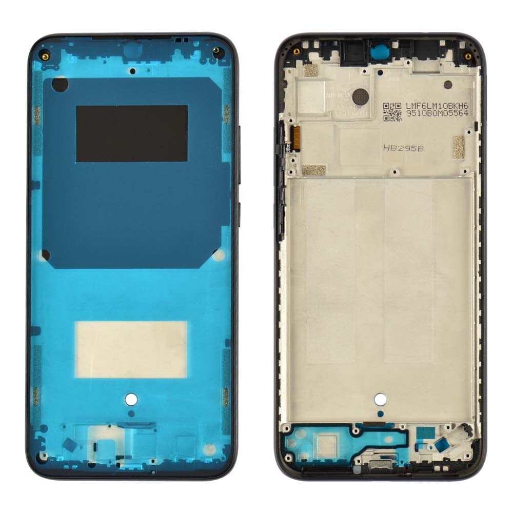 Рамка для Xiaomi Redmi 7, колір чорний фото 1