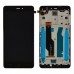 Дисплей для Xiaomi Redmi Note 4, 4X Snapdragon 625 з тачскрином та рамкою в зборі, колір чорний, оригінал із заміненим склом, уцінка миниатюра 1